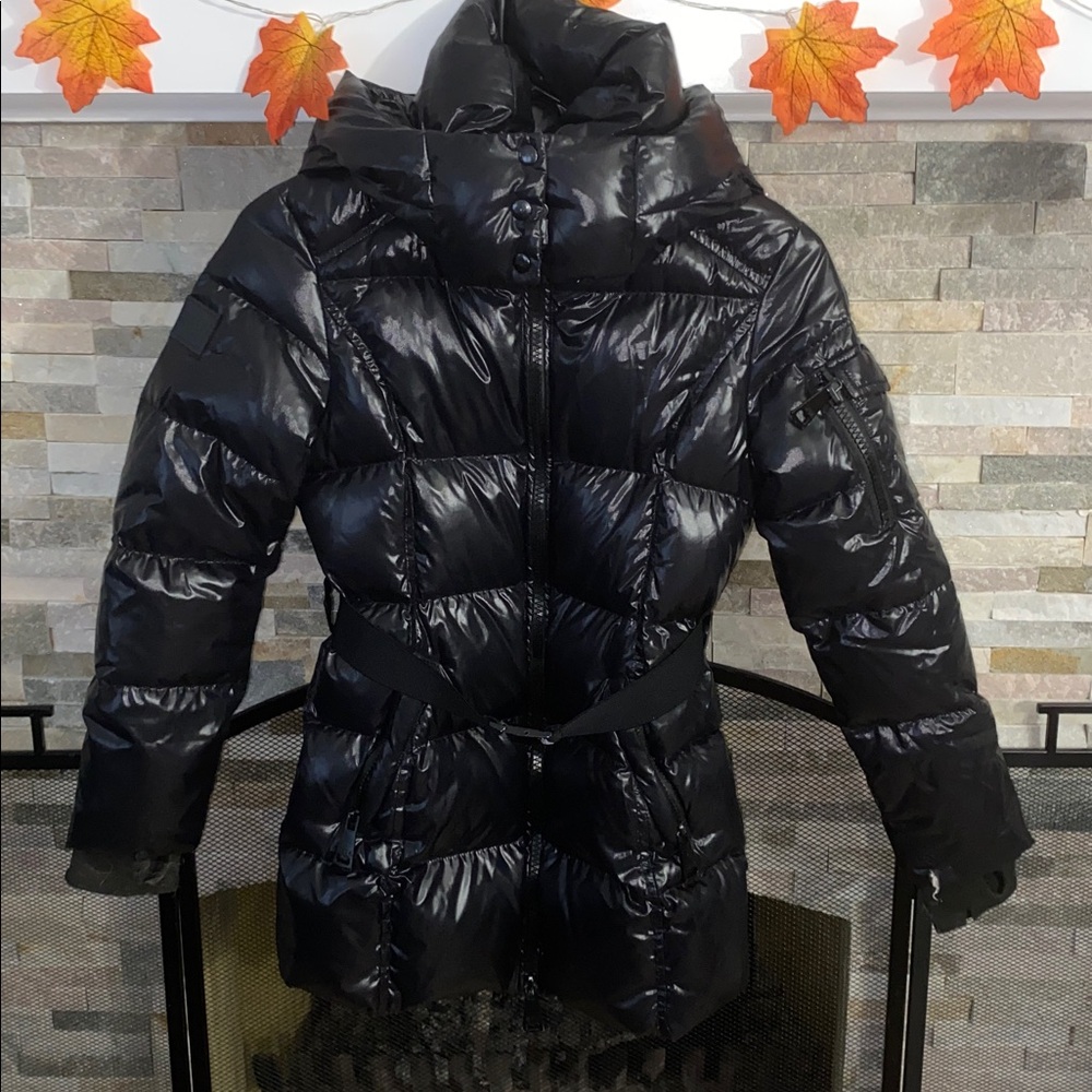 Sam Girls Black Soho Coat - Picture 15 of 17